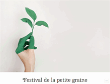 Tablet Screenshot of la-petite-graine.com